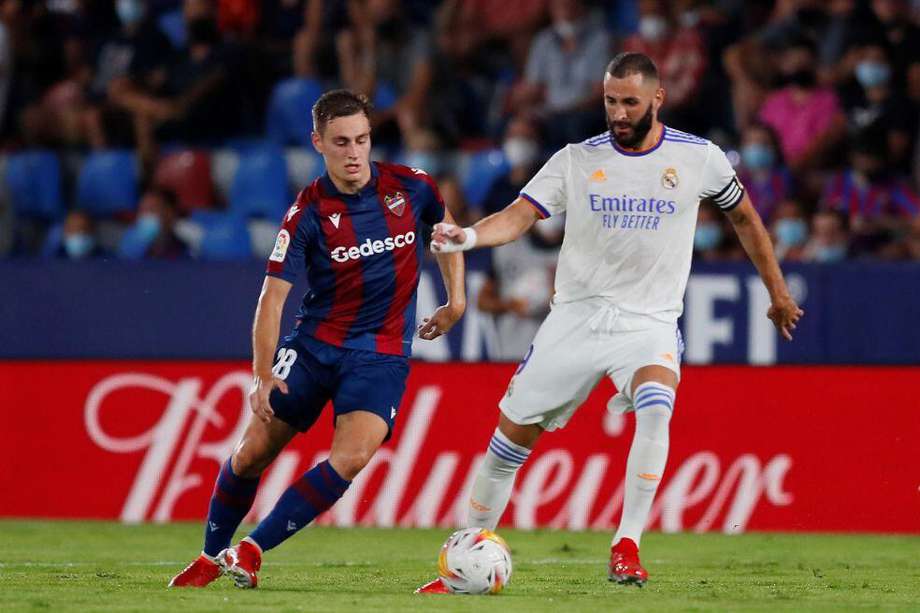 Levante y Real Madrid jugaron uno de los mejores partidos de la fecha de LaLiga, tras empatar 3-3.