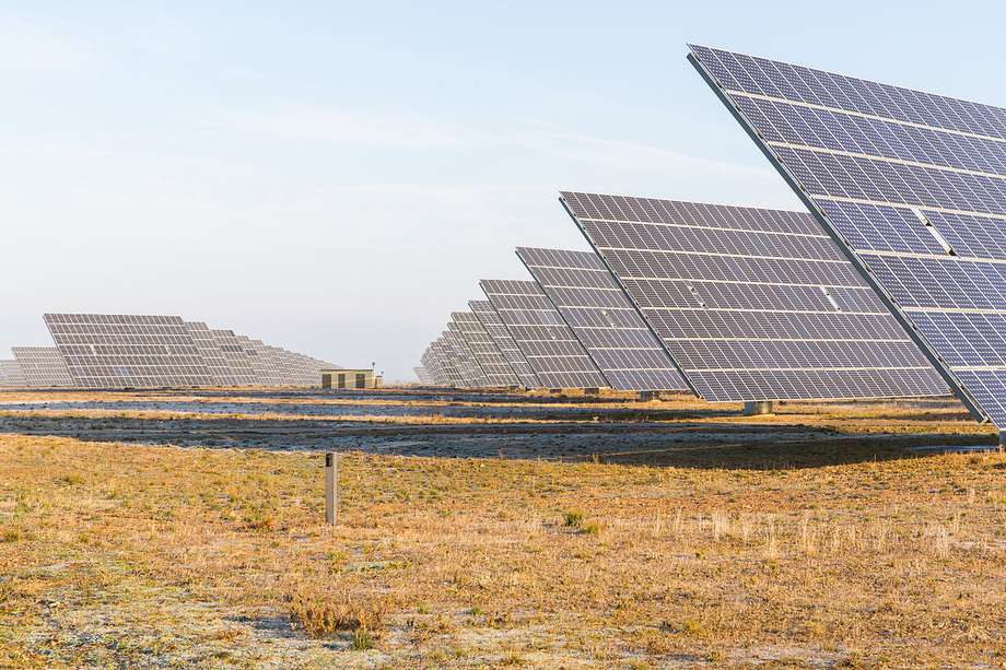 Granja de paneles solares.  / Wikimedia Commons