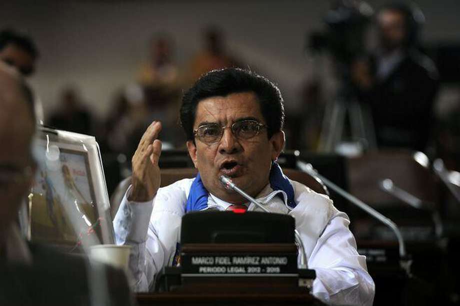 Marco Fidel Ramírez fue concejal de Bogotá entre 2016 y 2019 y hoy es precandidato presidencial de Colombia Justa Libres.
