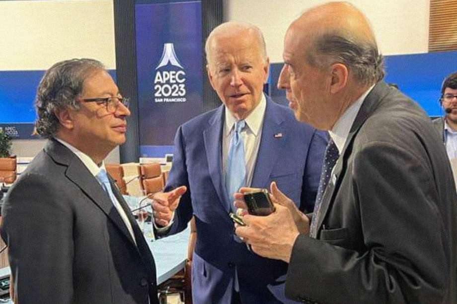 El presidente Gustavo Petro se reunión con Joe Biden en medio del Foro APEC en San Francisco.