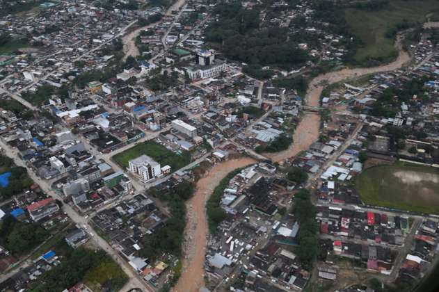 30.000 evacuados y 105 viviendas afectadas en Mocoa: Ejército