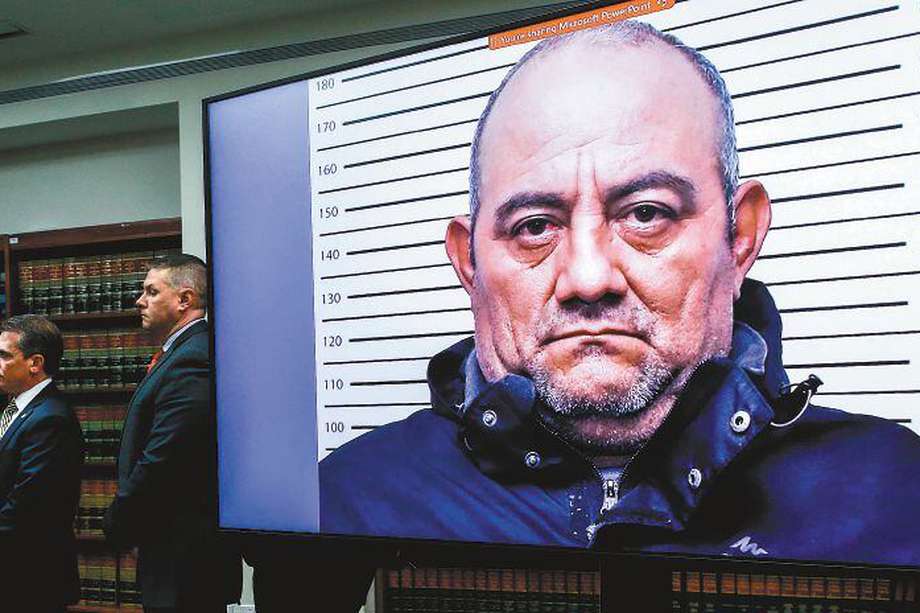 Otoniel fue capturado en octubre de 2021 y fue extraditado en mayo de 2022. / AFP