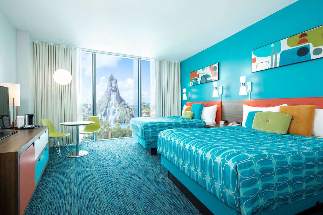 Cabana Bay Beach Resort: en este hotel podrá disfruta de habitaciones y suites llenas de vida, en estilo retro, diseñadas para su diversión y economía.