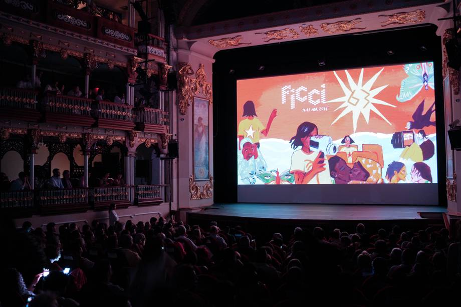 El Festival Internacional de Cine de Cartagena de Indias se llevó a cabo en la zona centro de la ciudad.