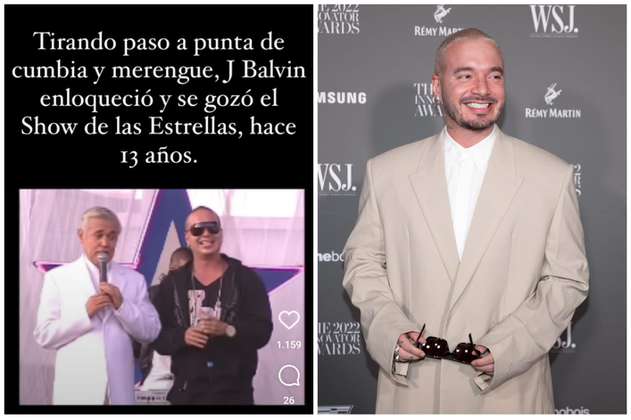 Jorge Barón revela video de J Balvin en el Show de las Estrellas hace 13 años