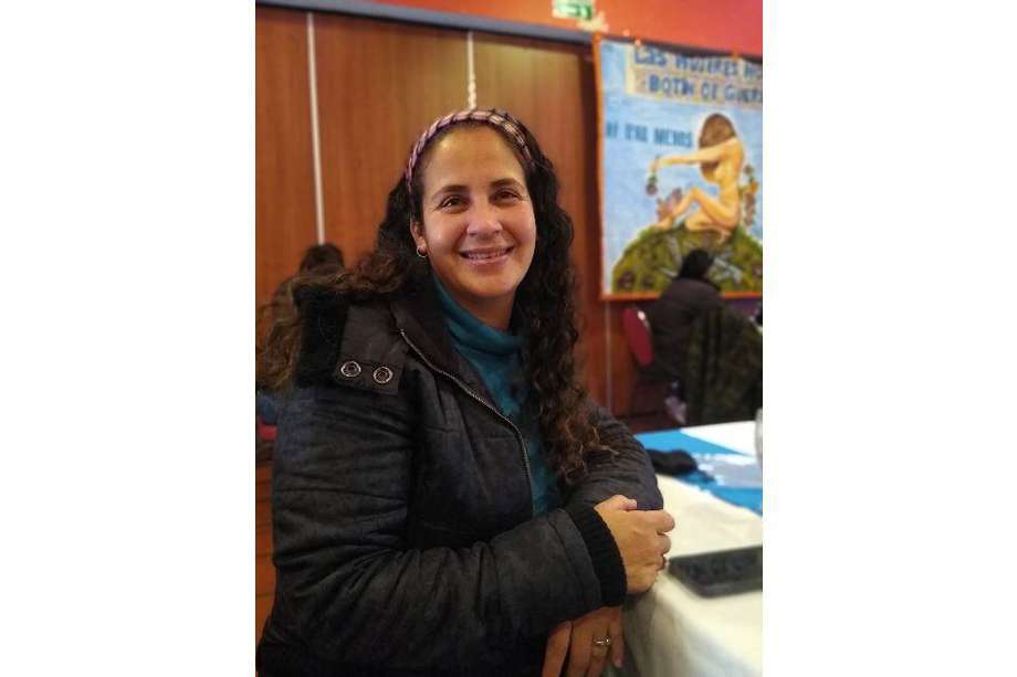 Carmen Moncada se ha dedicado al trabajo social en Colombia. / Cortesía
