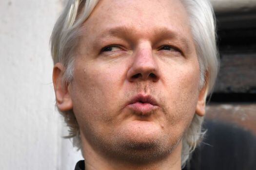 Julian Assange, fundador de WiliLeaks, está asilado en la embajada de Ecuador desde 2012. / AFP