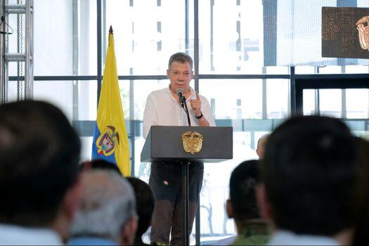 Juan Manuel Santos, presidente de Colombia.  / SIG