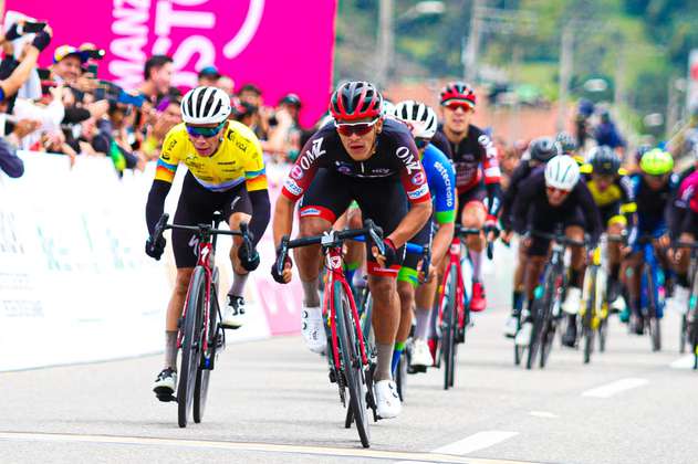 Jonathan Guatibonza se quedó con la segunda etapa de la Vuelta a Colombia