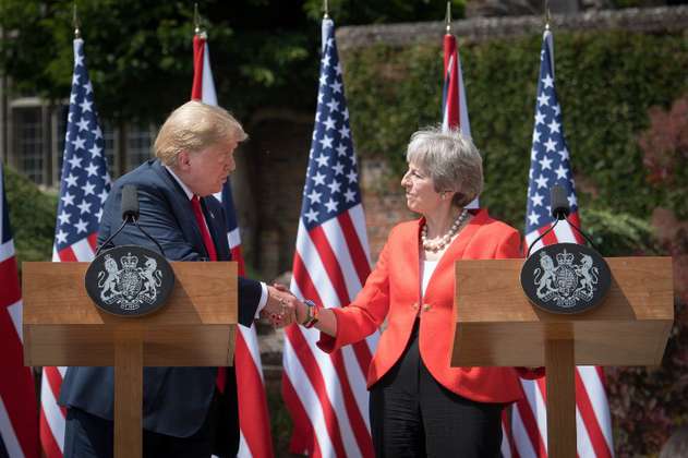 Trump en Inglaterra: Un viaje envuelto por la polémica