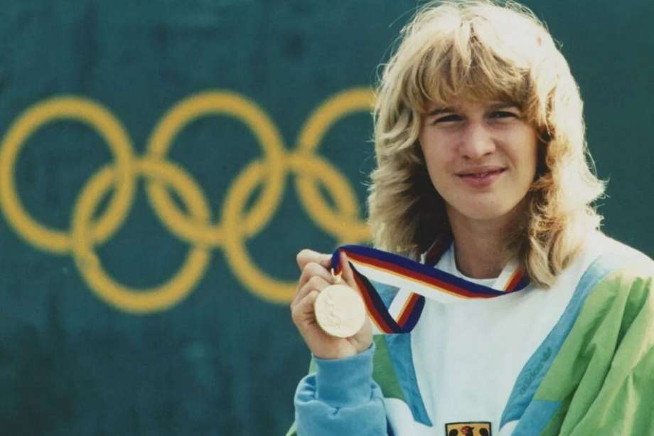 Steffi Graf en los Juegos de Seúl de 1988.