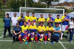 La selección de Colombia de fútbol para ciegos ganó Grand Prix en Francia