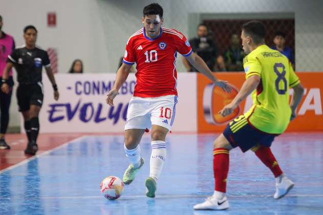 Colombia cayó ante Chile y complica su clasificación en la Copa América de Futsal