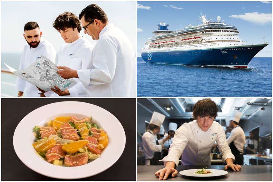 Recetas de Pullmantur Gastrolab, plataforma de innovación gastronómica liderada por el chef con tres Estrellas Michelín, Jordi Cruz.