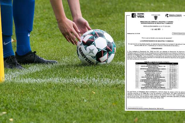 Revive investigación contra Dimayor y 16 clubes por veto laboral a futbolistas
