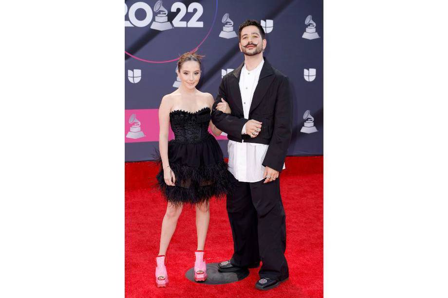 Camilo y Evaluna en los Premios Latin Grammy 2022