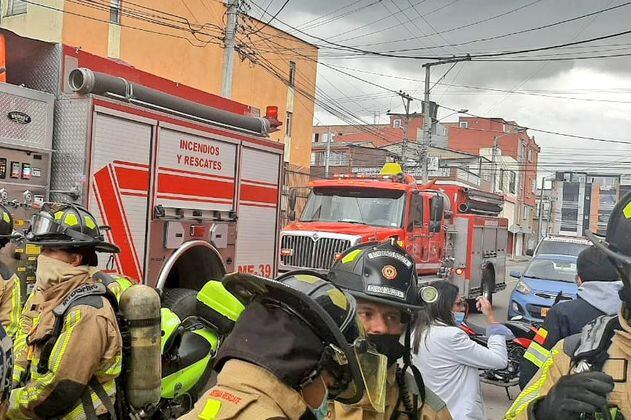 Una explosión al occidente de Bogotá dejó dos personas heridas