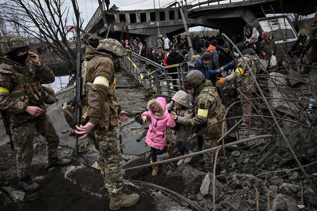 Guerra en Ucrania deja más de seis millones de refugiados en el mundo