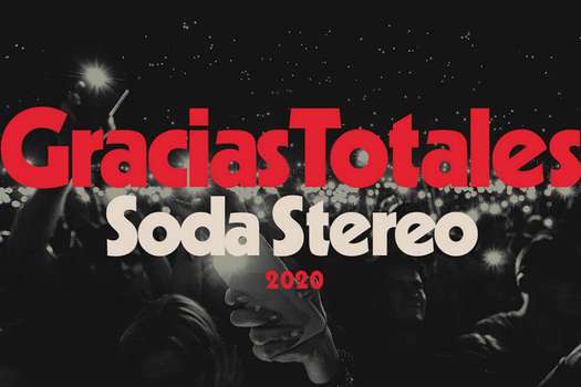 "Gracias totales-Soda Stereo" se podrá apreciar el 29 de febrero de 2020 en Bogotá. / Cortesía