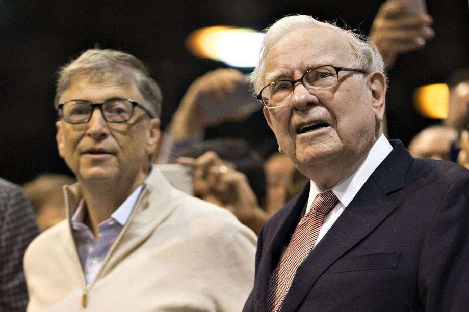 Bill Gates y Warren Buffett, CEO de Berkshire Hathaway.