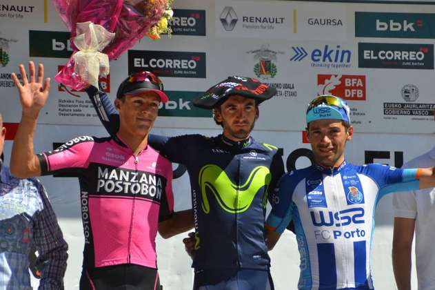 El colombiano Wilmar Paredes terminó segundo en la Clásica Primavera de Amorebieta
