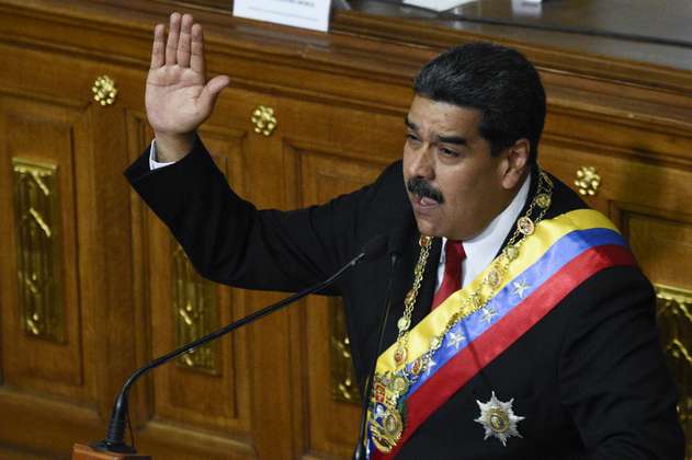 Maduro juró como presidente reelecto ante la Asamblea Nacional Constituyente