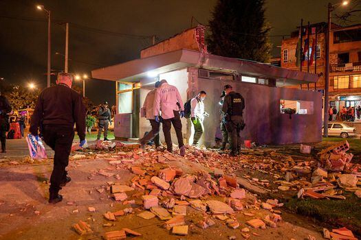 Explosión CAI de Ciudad Bolívar: se conoce el material utilizado en el  ataque | EL ESPECTADOR