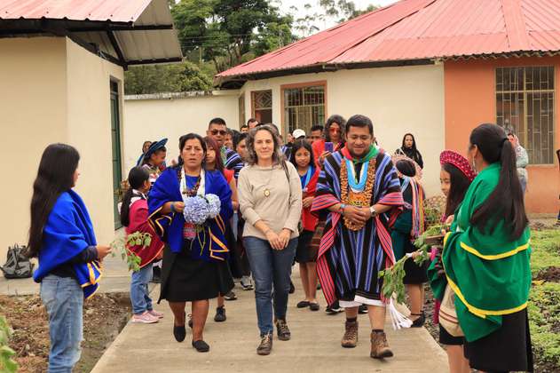 Se inaugura biblioteca y casa de la memoria del resguardo indígena Kamentsá-Inga