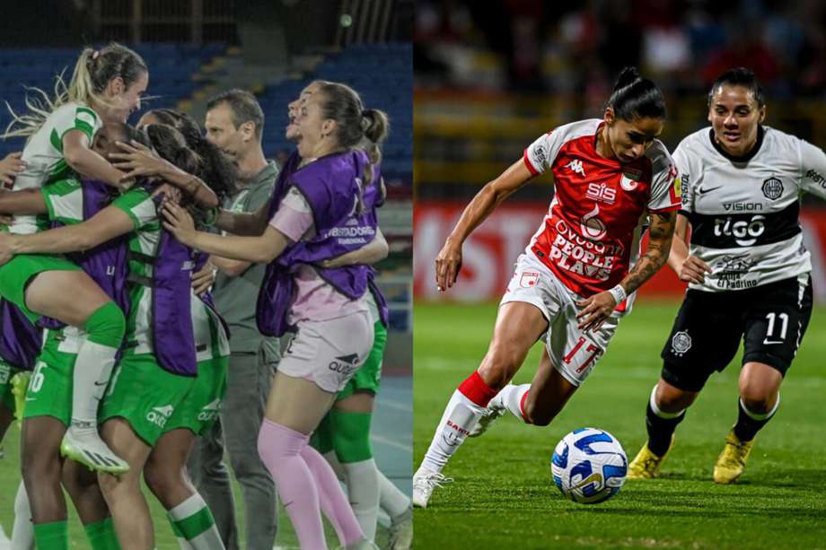 Atlético Nacional y Santa Fe debutaron en la Copa Libertadores Femenina