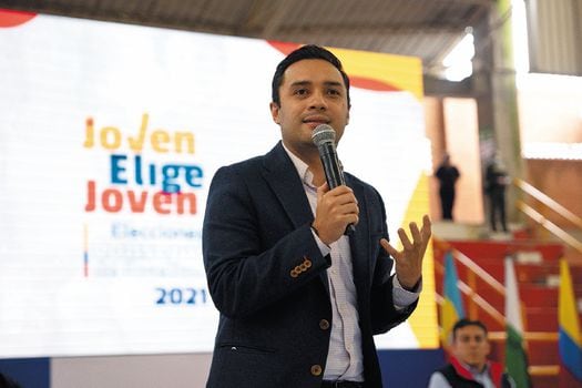 Juan Sebastián Arango, consejero Presidencial para los Jóvenes. / Consejería