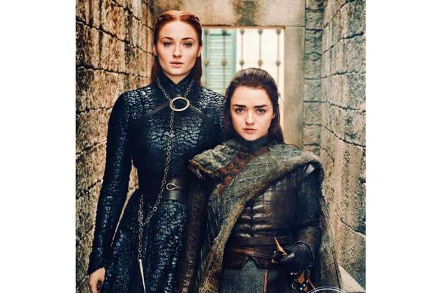 Arya y Sansa Stark: bailando con lobos