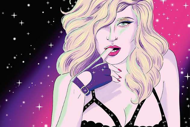 Llegó a Colombia la vida ilustrada de Madonna 