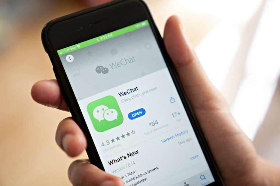 A muchos usuarios de WeChat les preocupaba que ya no pudieran comunicarse con sus seres queridos a ambos lados del Pacífico. 