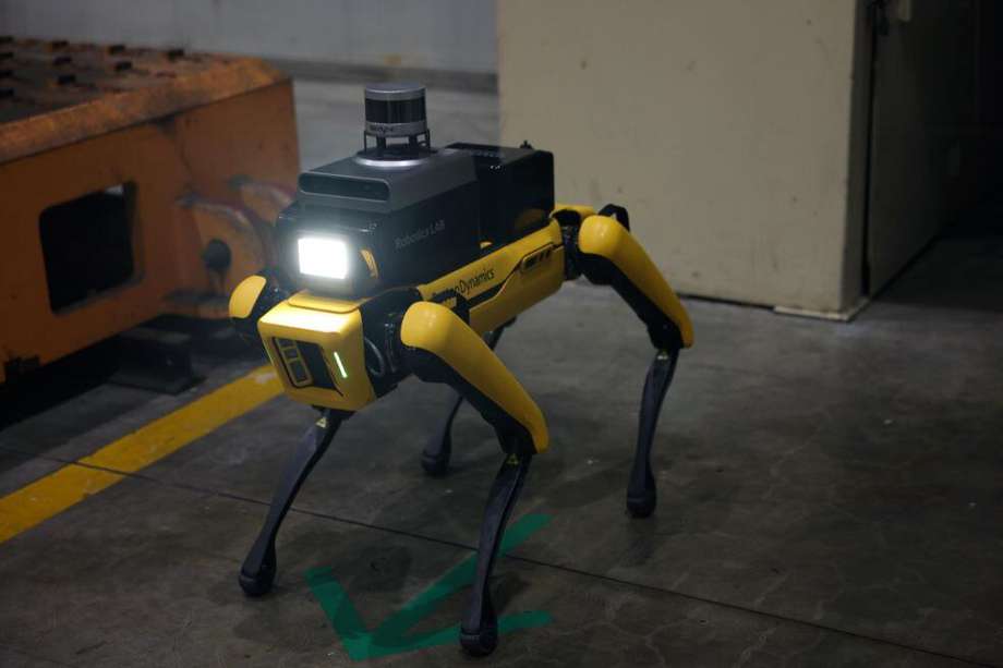 El robot cuenta con una cámara térmica integrada y tecnología LiDAR 3D.