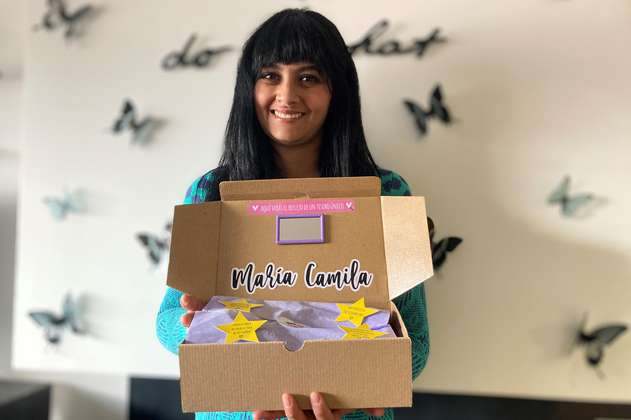 Ella creó un kit para las niñas que tienen su primera menstruación 