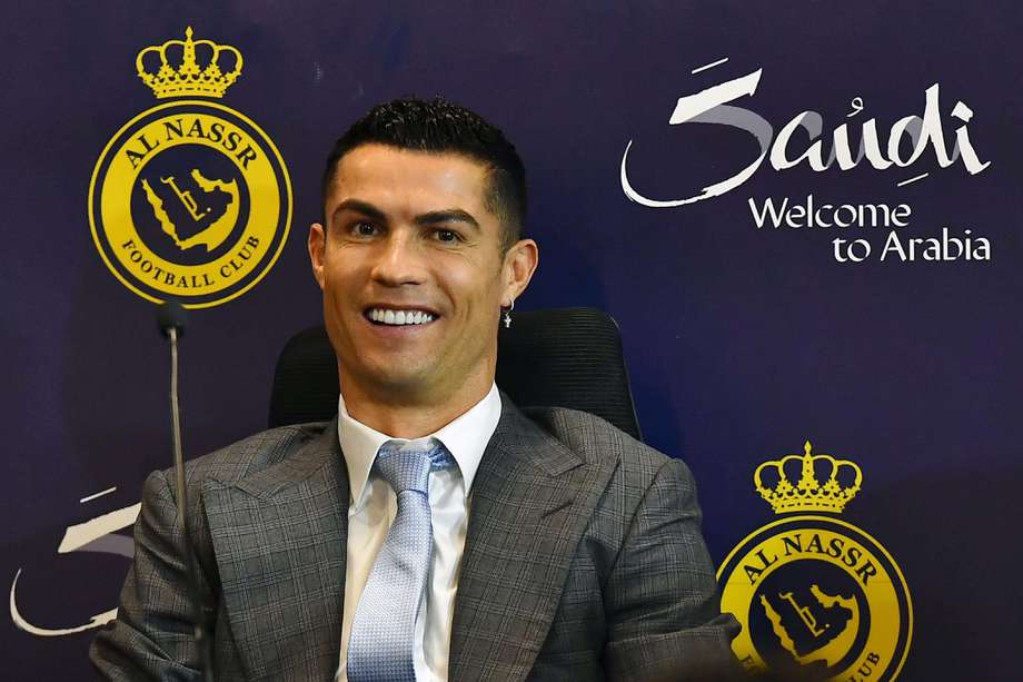 El astro portugués Cristiano Ronaldo, que juega para el Al Nassr, es uno de los principales referentes de la liga de Arabia Saudita.
