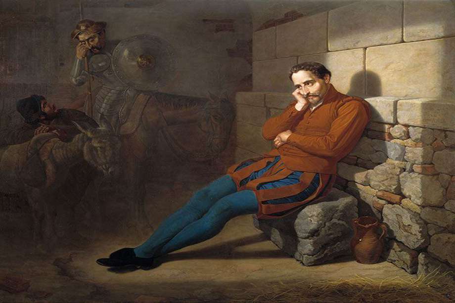 Después de participar en La batalla de Lepanto, Cervantes fue encarcelado.