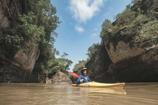 Jules Domine ha navegado más de cien ríos colombianos