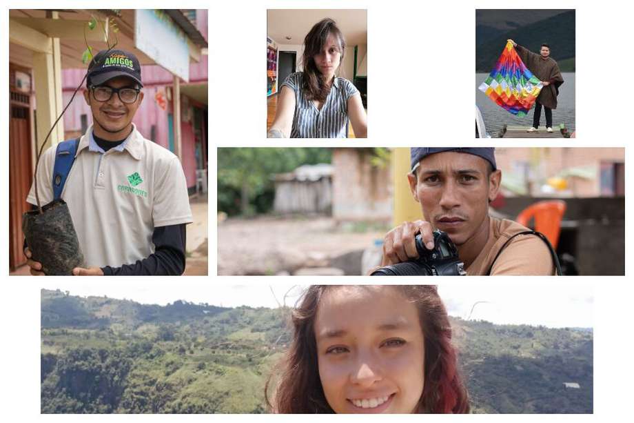 Luis Felipe Henao, Sandra Ángel, Daniel Lucero, Juliana Rincón y Marcos Guevara, lideran desde sus regiones propuestas transformadoras para construir paz.