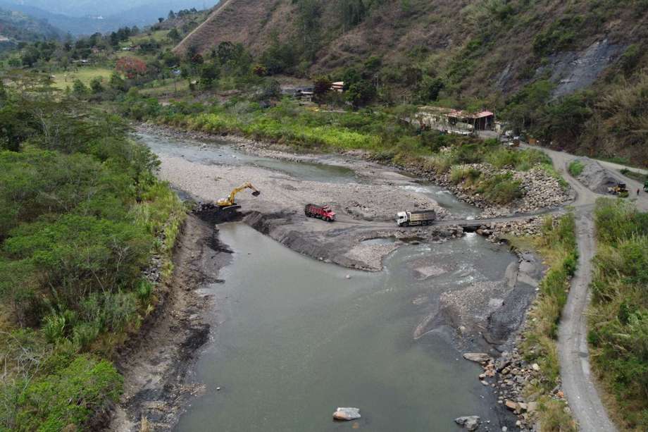 Entre los municipios de Somondoco y Sutatenza, en Boyacá, se hace explotación minera desde hace 20 años. 