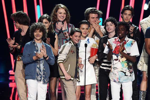 "Stranger Things" y "La Bella y la Bestia" arrasan en los MTV Awards