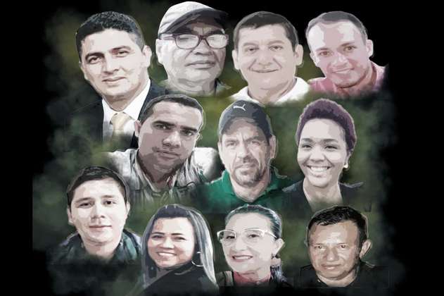 Los 11 líderes de Arauca que la Fiscalía señala de apoyar a las disidencias