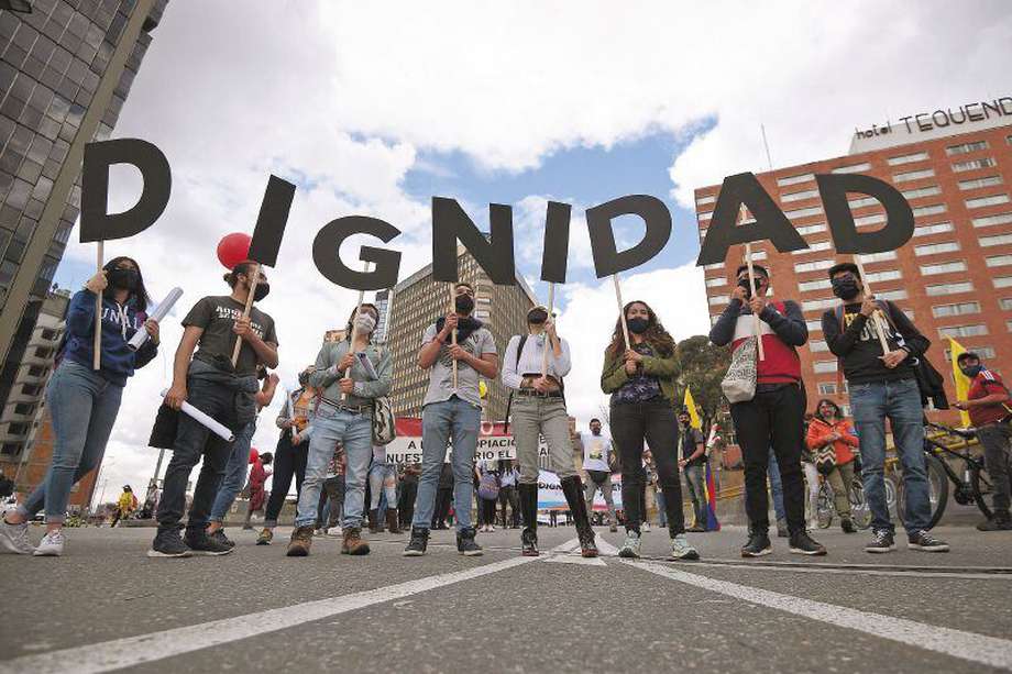 Paro Nacional - 19N - Marcha centro de Bogot�