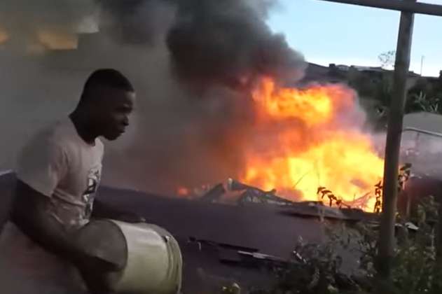 Incendio en Quibdó deja por lo menos 120 personas afectadas