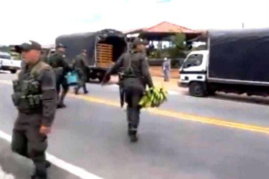 Video revela excesos de la policía en paro agrario