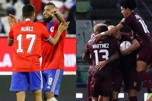 Chile y Venezuela vienen de ganar en la última fecha.
