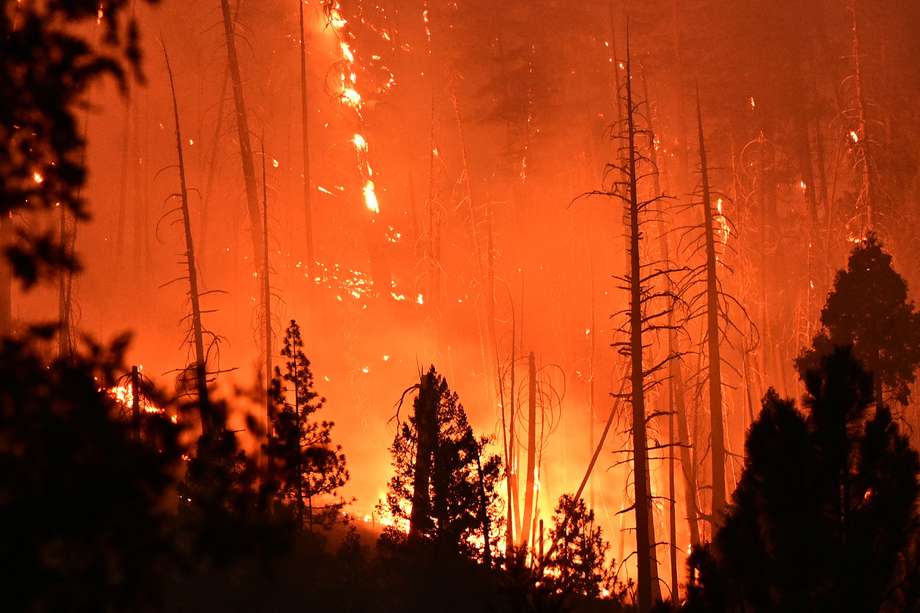 Incendios en julio de 2021 en California, Estados Unidos. 