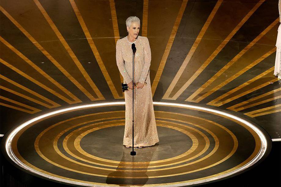 Jamie Lee Curtis se alzó con el Óscar a Mejor actriz de reparto