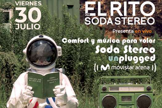 El evento “Soda Stereo Unplugged Comfort y Música para Volar en Vivo por El Rito de Soda Stereo” estaba programado para el 28 de mayo de este año. Sin embargo, por motivos de fuerza mayor y pensando en el bienestar y salud del público, artistas y colaboradores, fue reprogramado para el 30 de julio.