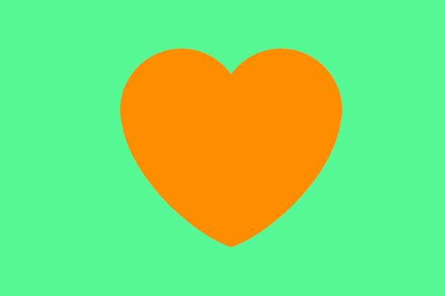 ¿Qué significa el corazón naranja en el WhatsApp?